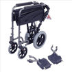 圖片 AIDAPT 輕巧式鋁合金輪椅 (黑色)