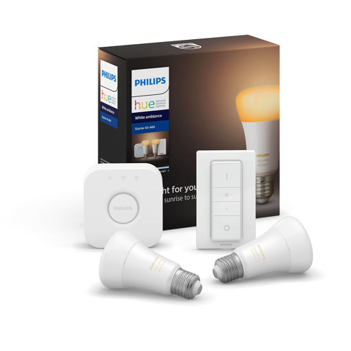 圖片 Philips HUE White Ambiance Bluetooth Bulb Starter Kit E27