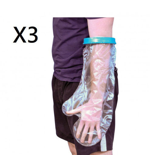 圖片 AIPDAT - 沐浴防水保護手套 - 成人前臂 (三盒裝)