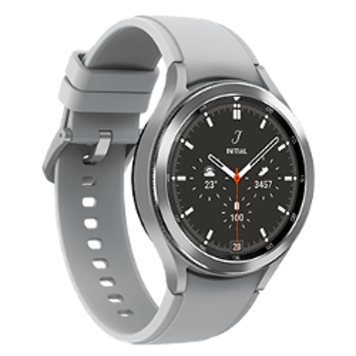 圖片 Galaxy Watch4 Classic 智能手錶 (46mm, LTE) - 銀色