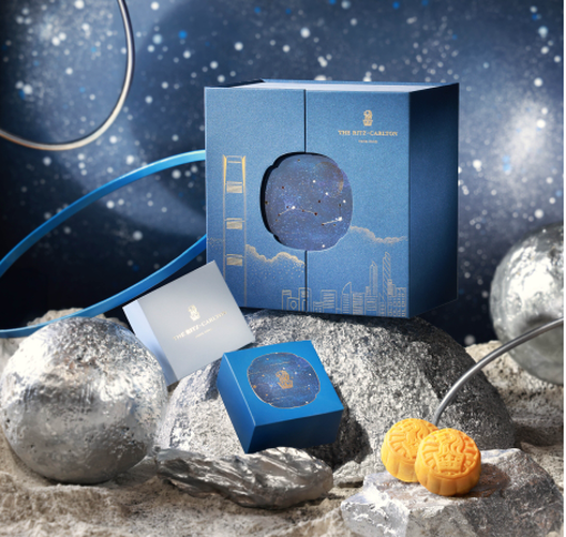 圖片 「星。月」迷你蛋黃奶黃月餅八個裝禮盒(券)