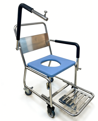 圖片 不鏽鋼沖涼椅(可翻扶手)